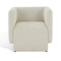 Nene Boucle Barrel Back Chair - SFV5073 - Safavieh Couture