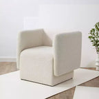 Fauteuil à dossier incurvé