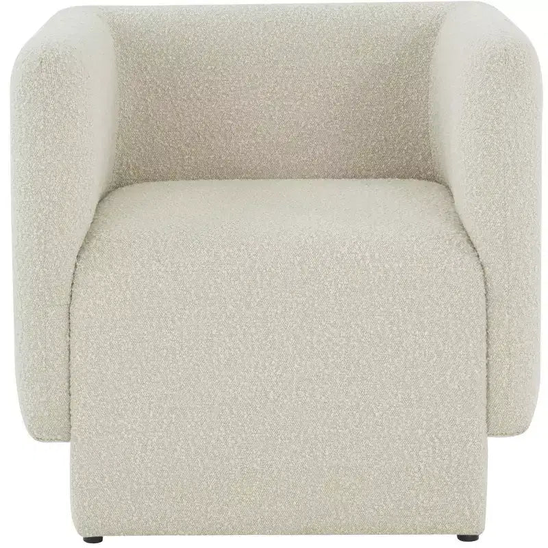 Fauteuil à dossier incurvé