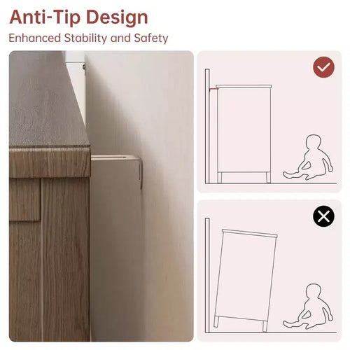 47 Tall 6 Drawer Dresser - Vintage Wooden Chest, Carved Handles & Tapered Legs - Large Storage for Bedroom, Living Room, Entryway - Modern Furniture