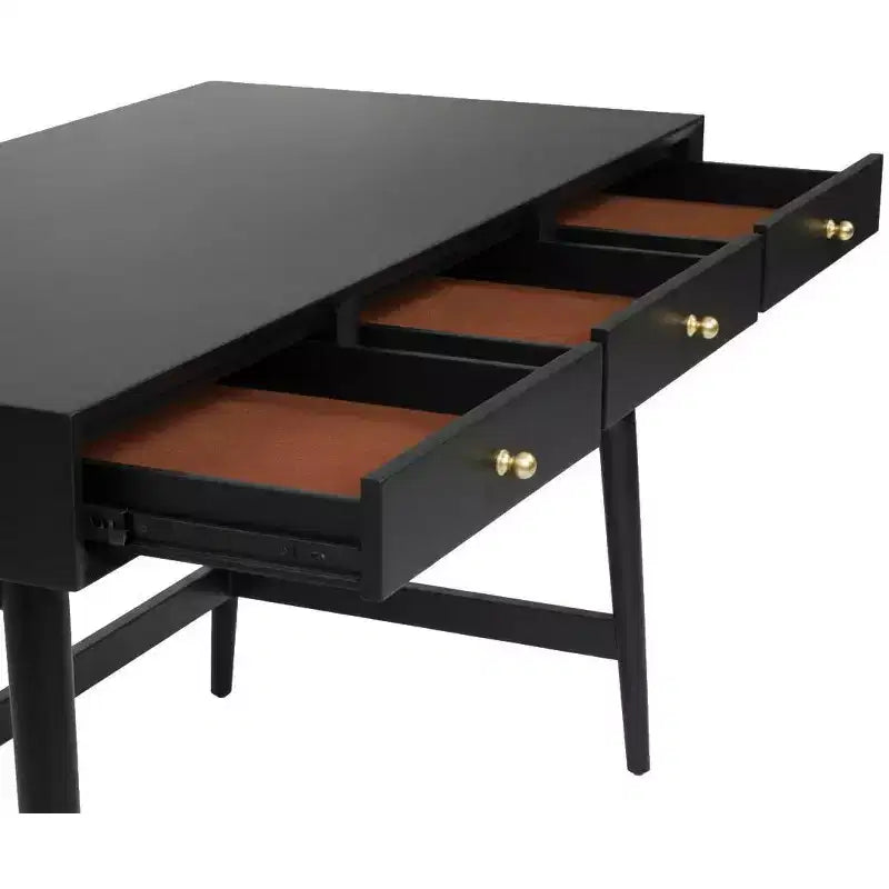 Grand bureau Flynn, Noir